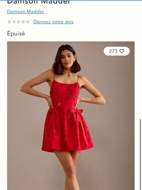 Damson madder size 8 new red mini from Anthropologie
